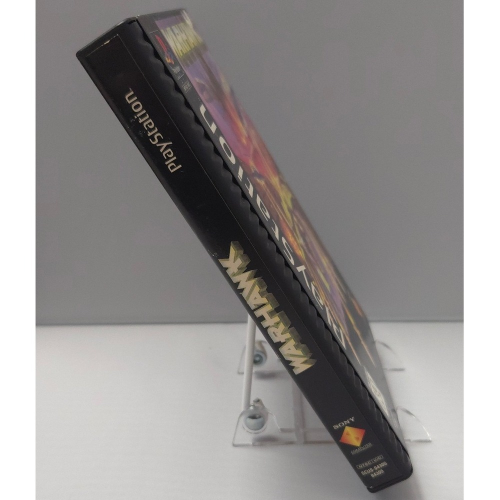 Warhawk PlayStation 1 (PS1)‎ Long Box - Complete in Box (CIB) W/ Reg Card Tested - Picture 3 of 13